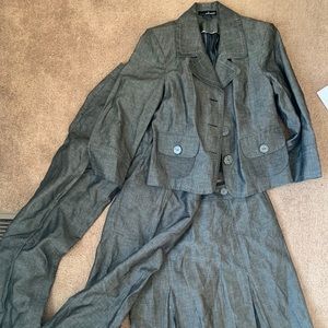 Suit set (jacket, pants, skirt)